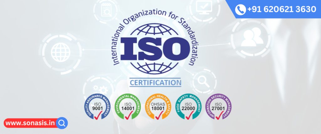 ISO certification types in Ranchi