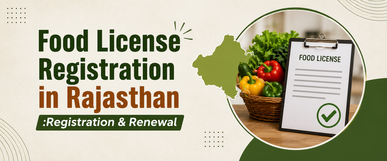 Food License Registration in Rajasthan Registration & Renewal_SONASIS