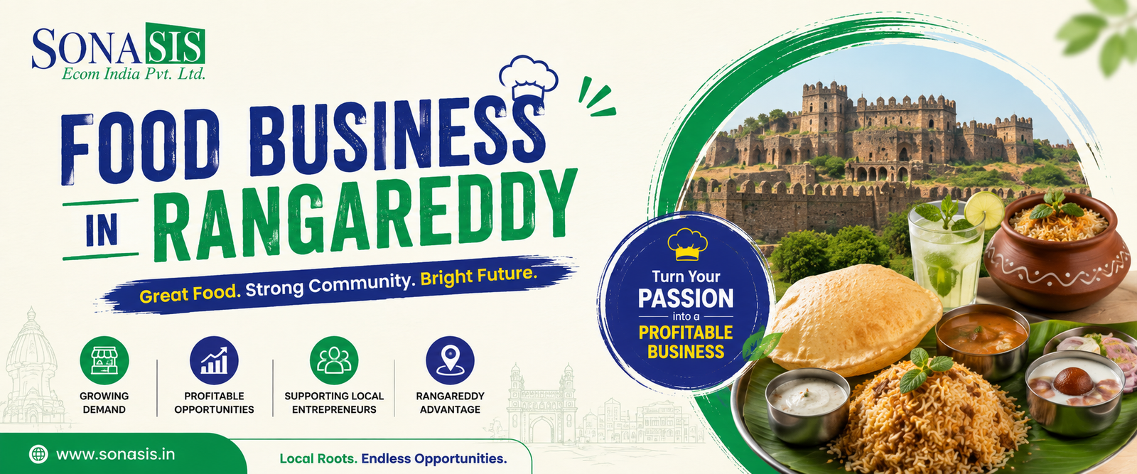 FOOD BUSINESS IN RANGAREDDY_SONASIS
