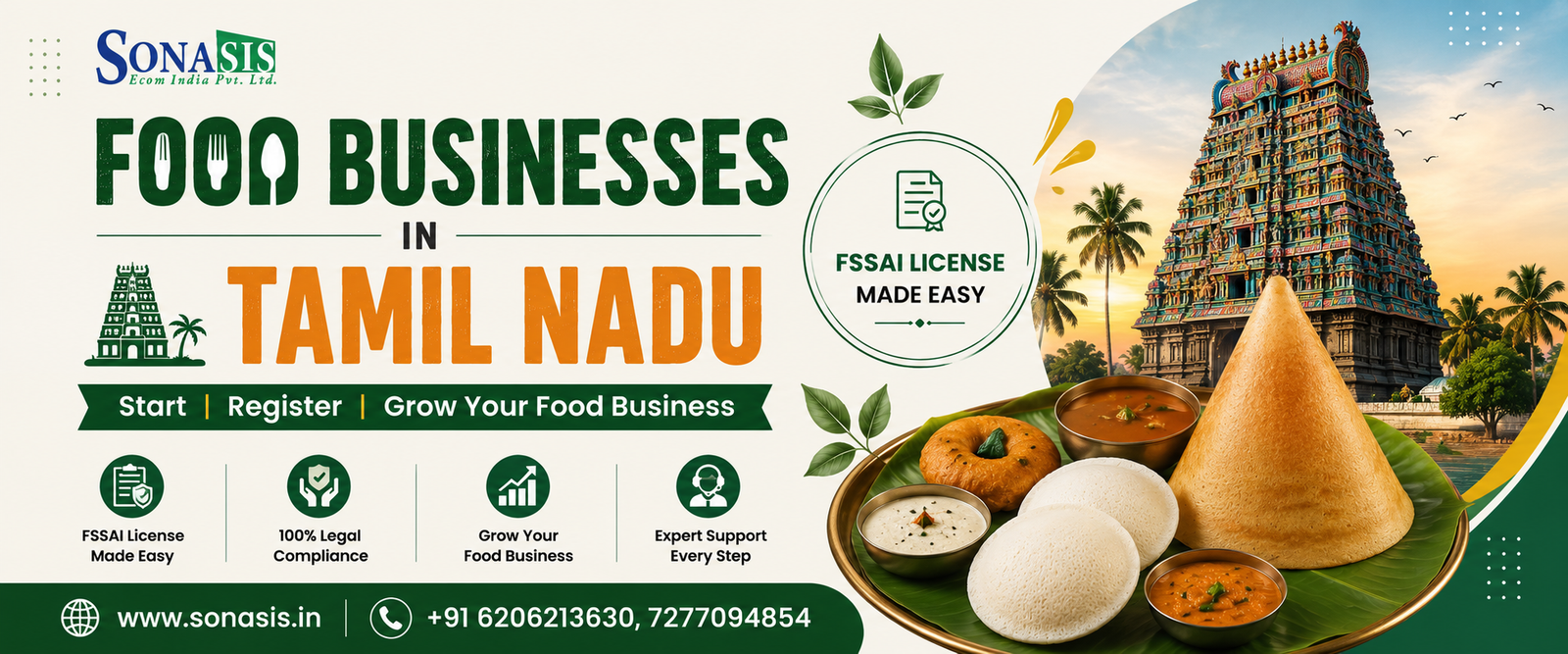 FOOD BUSINESSES IN TAMIL NADU_SONASIS