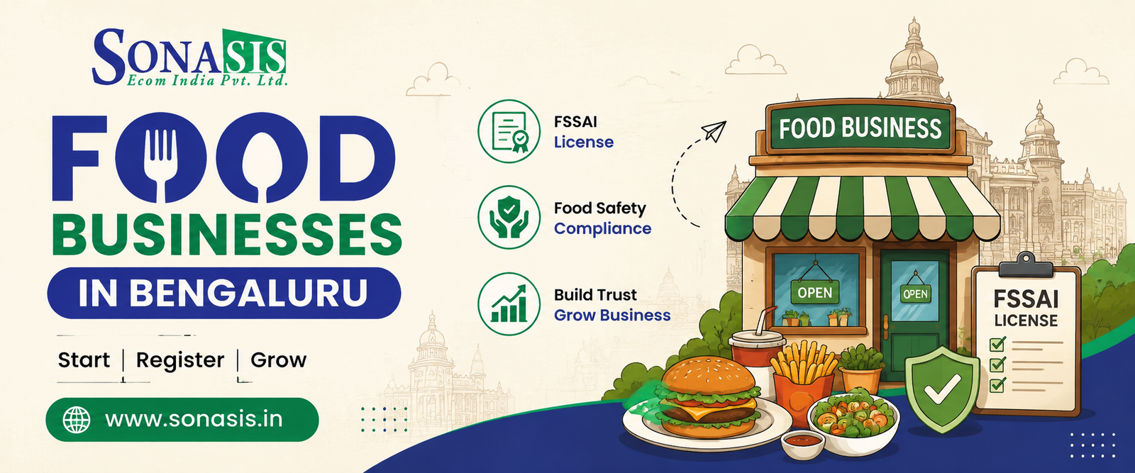 FOOD (FSSAI) BUSINESSES BENGALURU_SONASIS