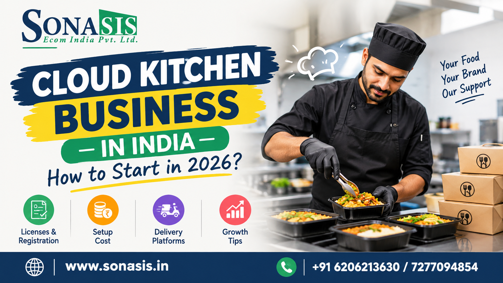 Cloud Kitchen Business in India-SONASIS