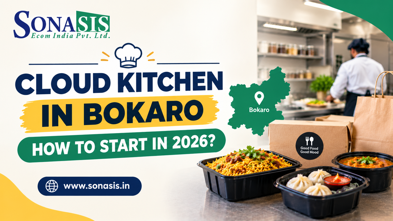 Cloud Kitchen in Bokaro 2026-SONASIS